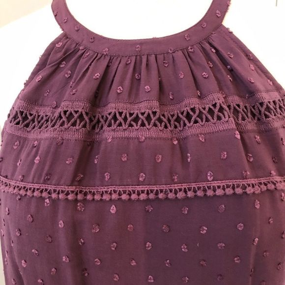 Purple halter dress - Picture 2 of 5